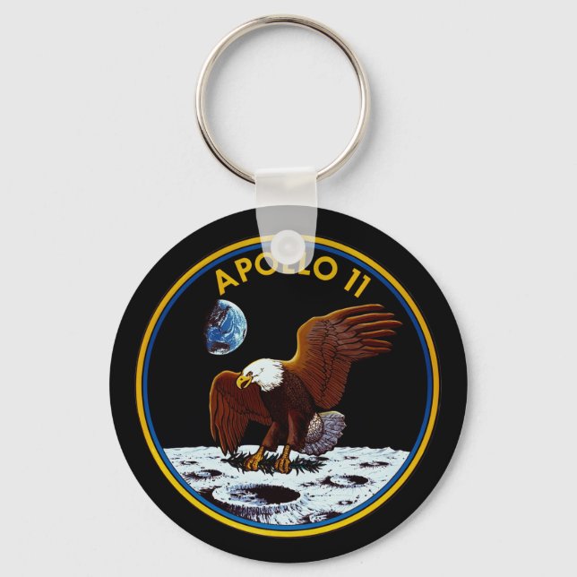 Llavero Apollo 11 mission patch (Anverso)