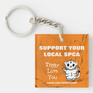 Llavero Apoya a tu SPCA local Tiggy Luvs You 2.0