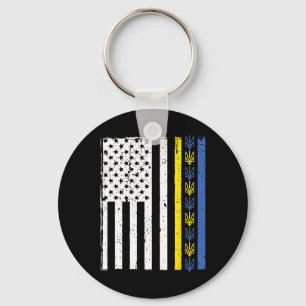 Llavero Apoya a Ucrania Yo Estoy Con Ucrania Bandera Ucran