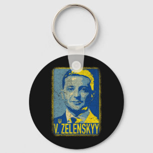Llavero Apoya a Ucrania Yo Estoy Con Ucrania Volodymyr Zel