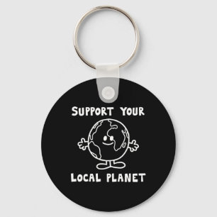 Llavero Apoye su planeta local