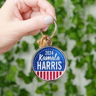 Llavero Apoyo a Kamala Harris 2024 Progreso y unidad