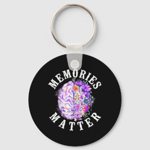 Llavero Apoyo a la Conciencia de la Demencia de Alzheimer 