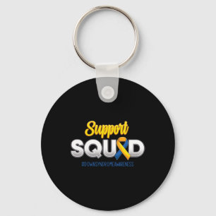 Llavero Apoyo a la Conciencia sobre el Síndrome de Squad D