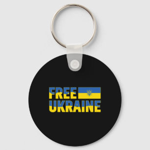Llavero Apoyo a Ucrania De pie con Ucrania Bandera ucrania