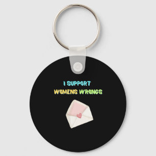 Llavero Apoyo al Pegatina Womens Wrongs