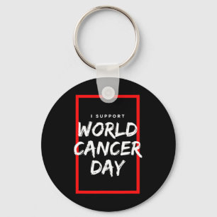 Llavero Apoyo el Día Mundial contra el Cáncer Quimioterapi