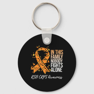 Llavero Apoyo Familiar Tee Rsd Crps Conciencia