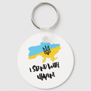 Llavero Apoyo la bandera de Ucrania - Apoya a los ucranian