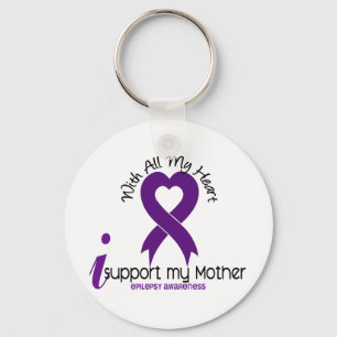 Llavero Apoyo mi epilepsia de la madre