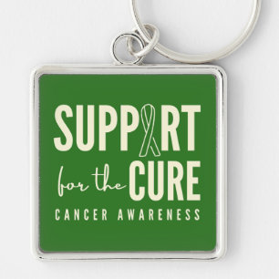 Llavero apoyo para la concienciación sobre el cáncer para