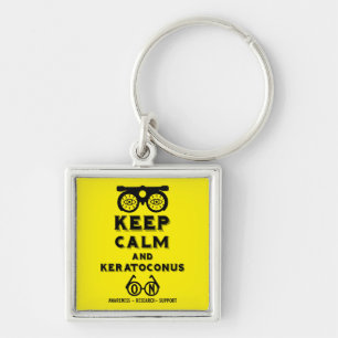 Llavero Apoyo Y Conciencia De Keratoconos