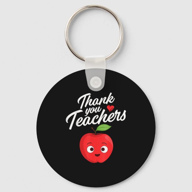 Llavero Apple Agradece a los profesores su Motivación (Anverso)