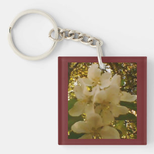 Llavero Apple Blossom Burgundy