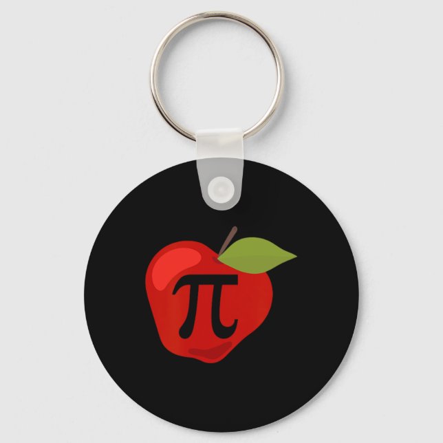 Llavero Apple Pi Divertido profesor de matemáticas Día de  (Anverso)