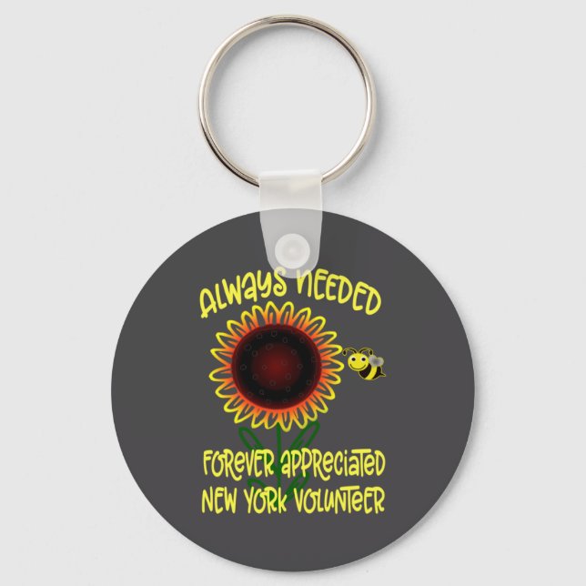 Llavero Appreciation New York Always Needed Volunteer Reco (Anverso)