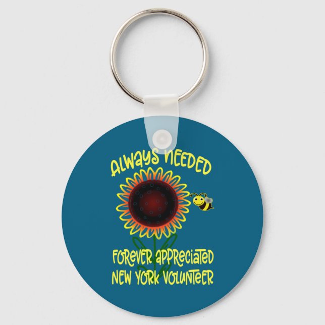 Llavero Appreciation New York Always Needed Volunteer Reco (Anverso)