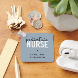 Llavero Apreciación de la enfermera pediátrica personaliza