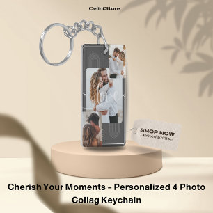 Llavero Apreciar tus momentos - Collag de fotos personaliz