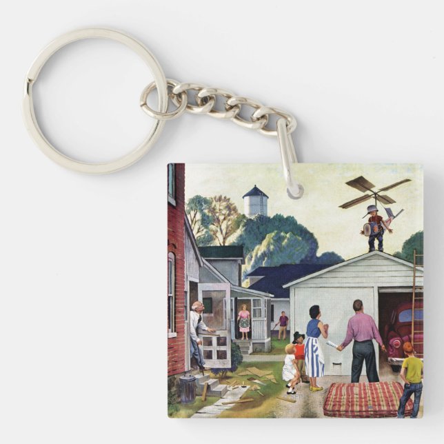 Llavero Aprendizaje volar (Frente)