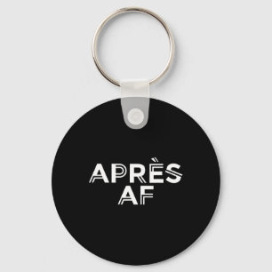Llavero Apres Af Funny Ski Snowboard Spor