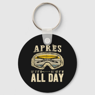 Llavero Apres All Day Deportes De Invierno Apres Ski Lover