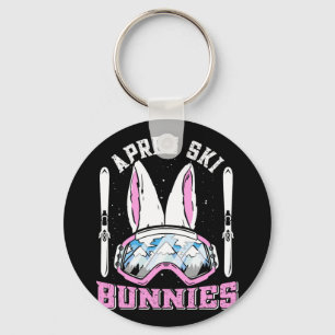 Llavero Apres-ski Bunnies Nieve Esquiadora Esquiar para Mu