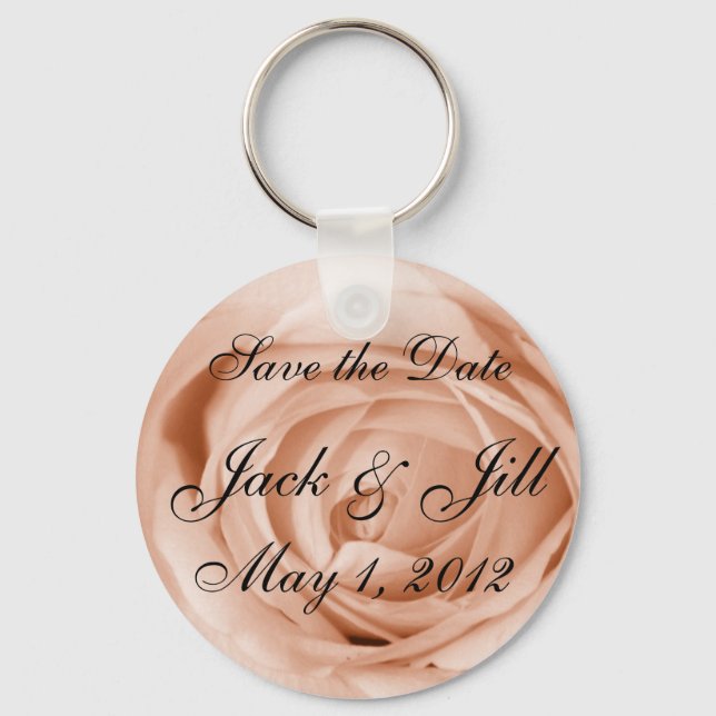 Llavero Apricot ligero Guardar la fecha (Anverso)