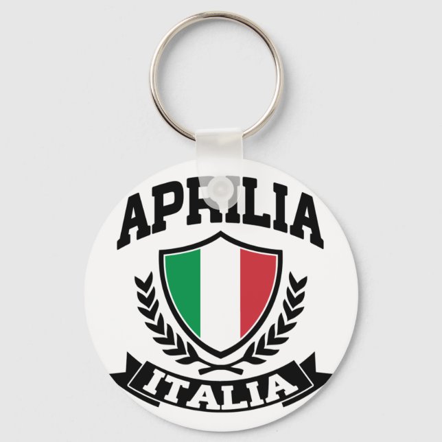Llavero Aprilia Italia (Anverso)