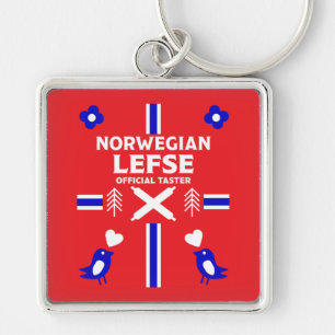 Llavero Apron noruego Lefse Flatbread