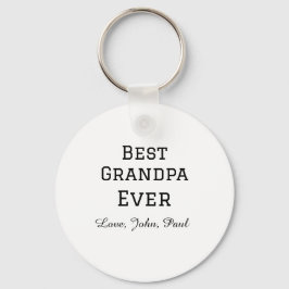 Llavero Apuesto que el abuelo siempre da nombre simple