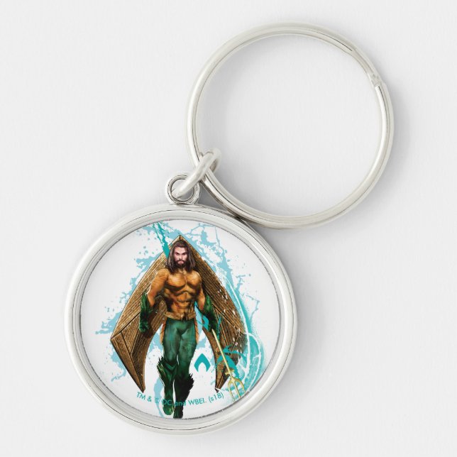 Llavero Aquaman | Prince Orin With Aquaman Logo (Frente)