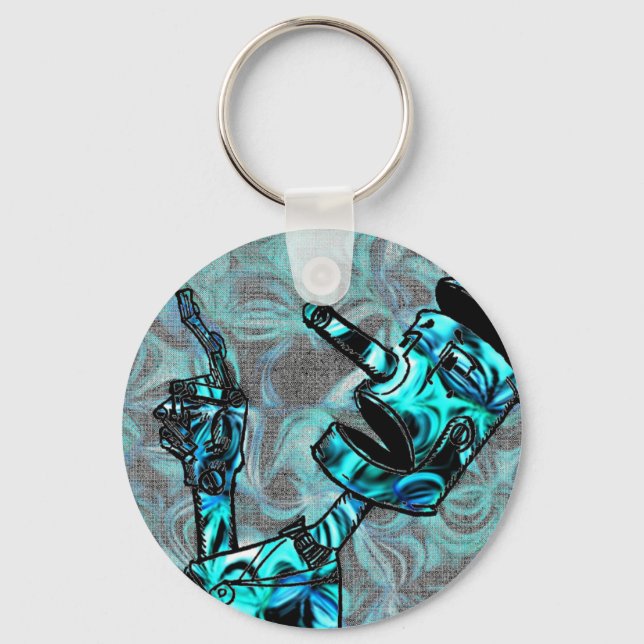 Llavero Aquamarine Tin Man (Anverso)