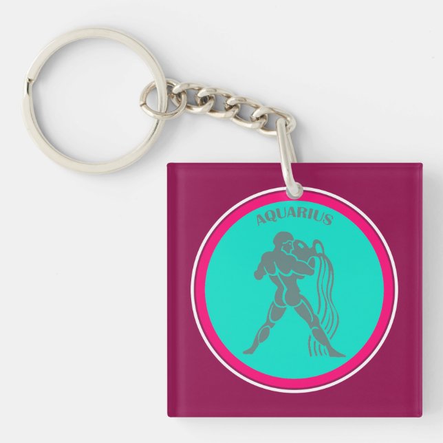 Llavero Aquarius Keychain (Frente)