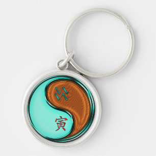 Llavero Aquarius & Wood Tiger