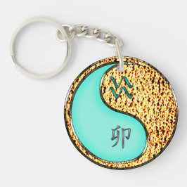 Llavero Aquarius y Fire Rabbit