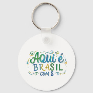 Llavero Aqui e Brasil com S Culture