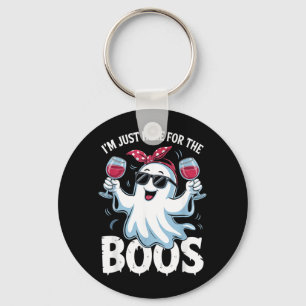 Llavero Aquí por Los Boos Fantasma Lindo Divertido Hallowe