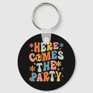 Llavero Aquí viene la novia de la fiesta Squad Retro Despe