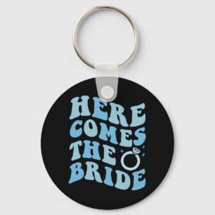 Llavero Aquí viene la novia Despedida de soltera Groovy Co