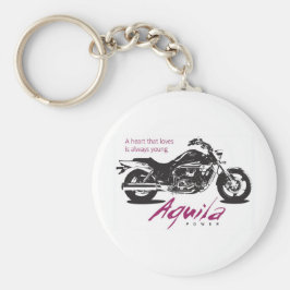 Llavero Aquila Yound en el corazón