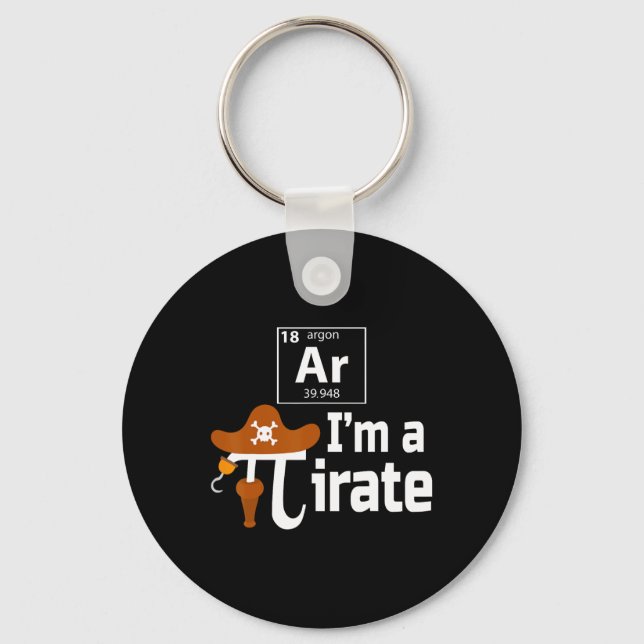 Llavero Ar I'm A Pirate Funny Pi Pun Science 14 3.14 (Anverso)