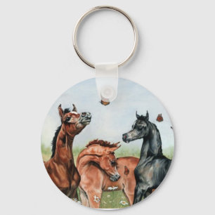 llavero árabe del caballo