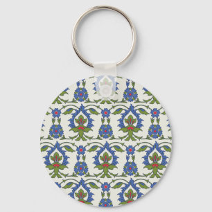 Llavero Árabe Tradicional: Iznik Tile Seamless.