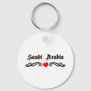 Llavero Arabia Saudita Estilo Tatuaje