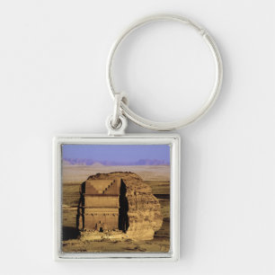 Llavero Arabia Saudita, sitio de Madain Saleh, antiguo