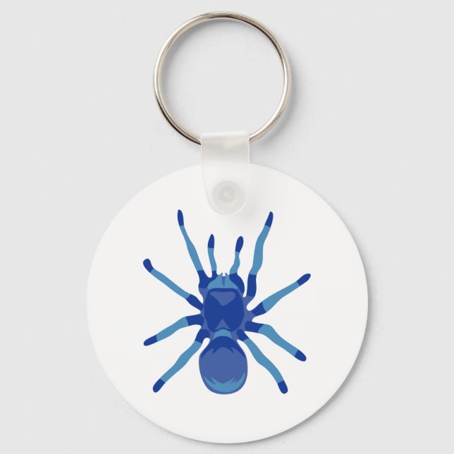 Llavero Araña (azul) (Anverso)