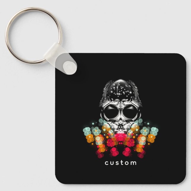 Llavero Araña de caída de corte con Gorra dewdrop (Anverso)