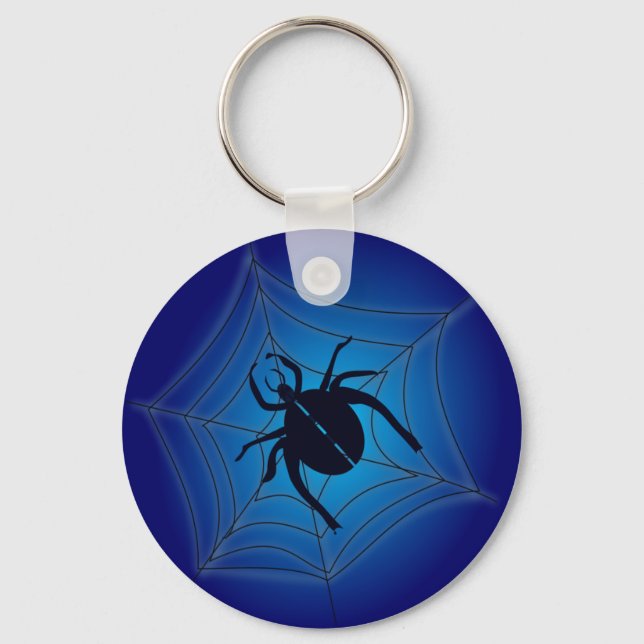 Llavero Araña en la web (Anverso)