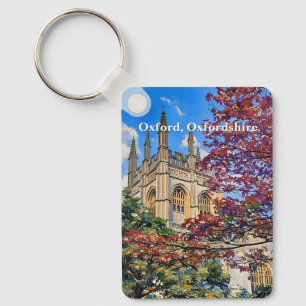 Llavero Arañas de otoño - Catedral de Oxford en otoño